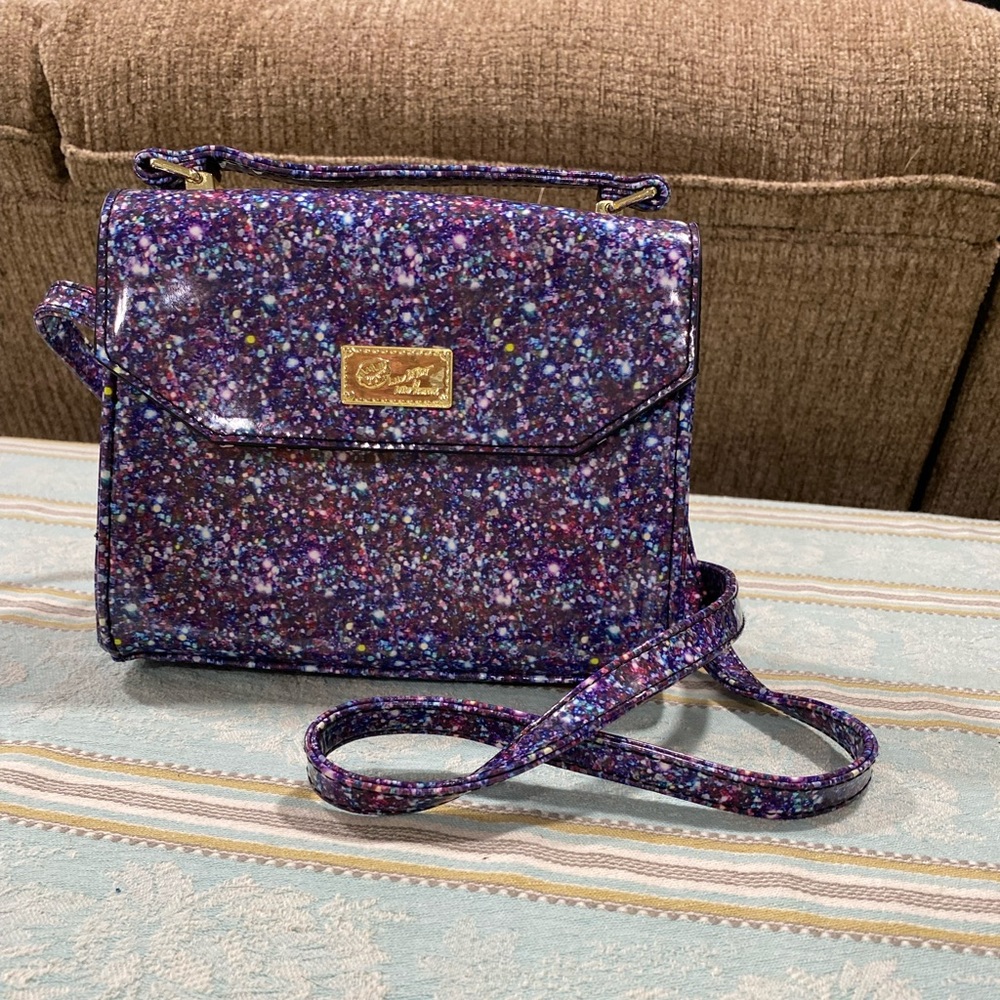 Luv Betsy by Betsy Johnson Blaney Croc Satchel Bag